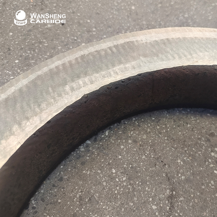 混凝土泵车用新材料硬质合金切割环